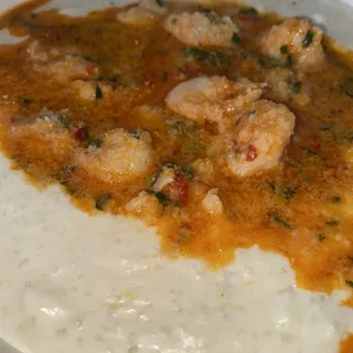 Red Scampi Shrimp & Grits