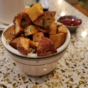 Crispy truffle home fries $7 2/13/2022