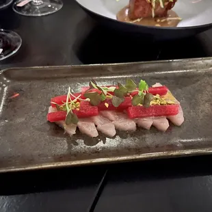 Hamachi Crudo