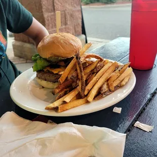 American burger