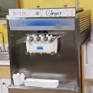 Turtle and Ginger flavors.