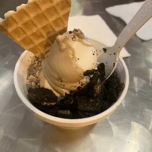 Swirl of ginger and turtle. So creamy! So dreamy!