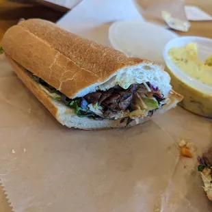 Half of the Seoul Sandwich