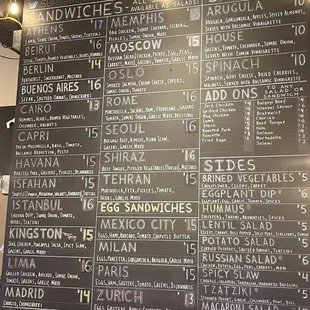 Menu - August 2024