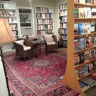 One of the reading spots. Upstairs on the back left.