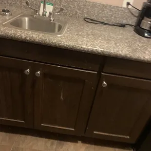 Scuffed sink