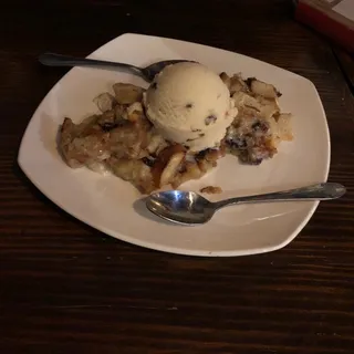 Chocolate Cherry Bread Pudding