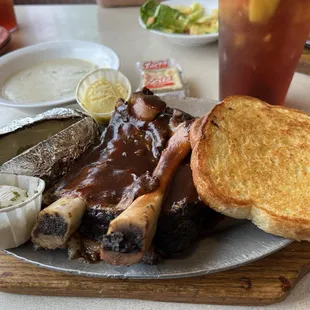 BBQ Beef Ribs Lunch