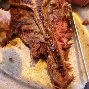 I ordered well done BUT ITS LIKE HALF OF IT WAS RARE AND THE OTHER HALF WAS WELL DONE, A PART OF IT WAS BURNT