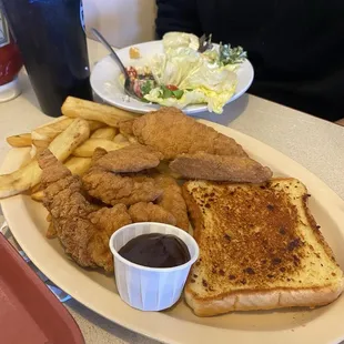 Chicken Tenders Lunch. My daughter loves it.