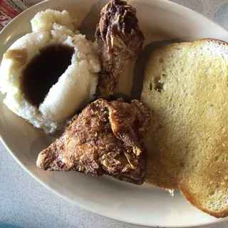 1/4 Fried Chicken Lunch Special