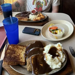 Steak and Jumbo Shrimp Combination