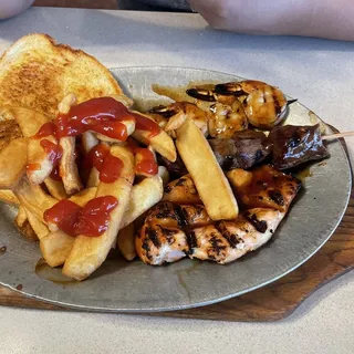 Steak and Broiled Chicken Teriyaki Combination