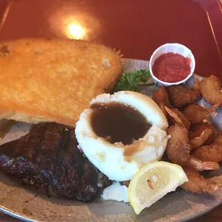 Two Steak & Shrimp Dinner Specials