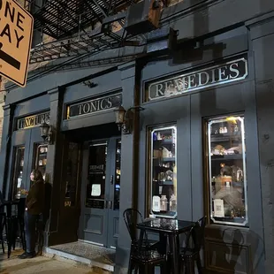 Speakeasy outside