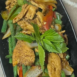 Pad Ga Prow Stir-Fry