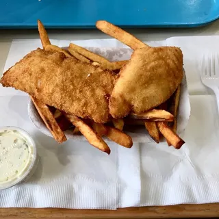 Medium Cod 2 Pieces and Fries