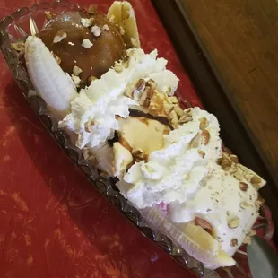 Banana Split. Sooooooo delicious