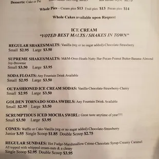 Page 4 of menu
