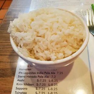 Steamed Jasmine Rice