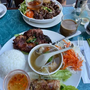 One of their chicken specials. My friend loved it, especially the soup.