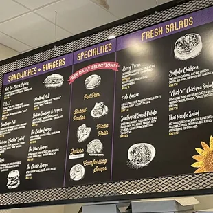 Advertising beyond burgers, which is NOT vegan or vegetarian.