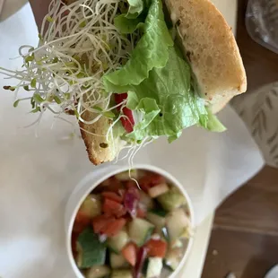 bagels, food