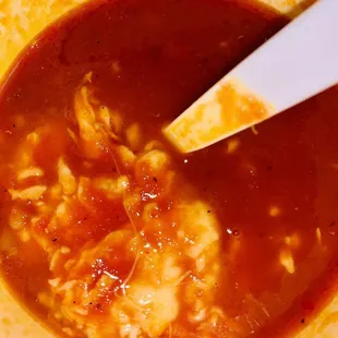 23. Tomato Soup with Melted Cheese