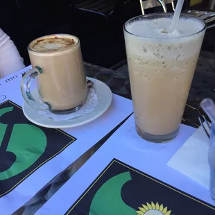 Sunflower iced coffee - I get this always