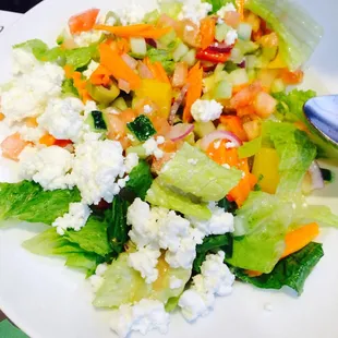 Feta cheese salad