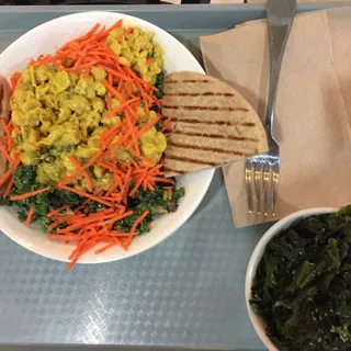 Curried Chickpea Wrap