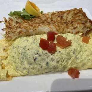 Vegetable omlet