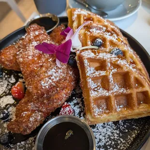Chicken &amp; waffles