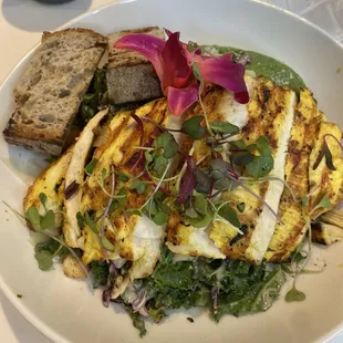 Avocado Caesar Salad