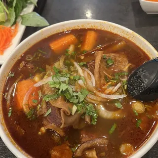 Beef Stew Rice Noodle Soup