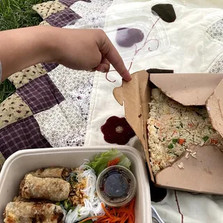 Seafood Fried Rice Plate