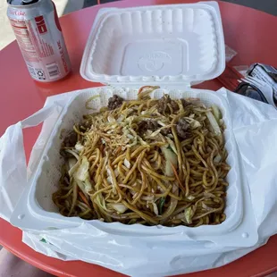 Beef Chow Mein!