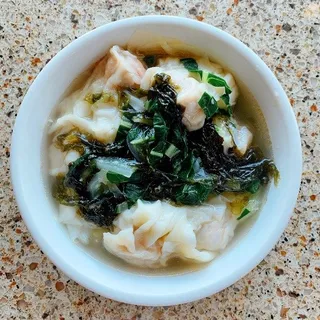 Seaweed Wonton Soup