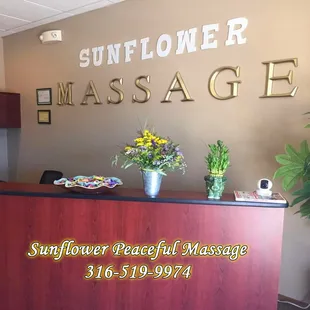 Welcome To Sunflower Peaceful Massage