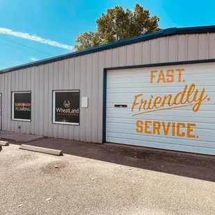 Thanks to our friends over at F5 Imprint for the new window decals and the great garage door decal!