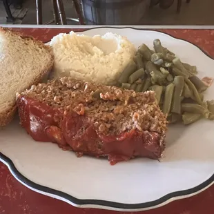 Fan favorite is our meatloaf meal