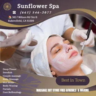 Cleansing Facial helps rid the skin of unwanted buildup of oil, toxins dirt, bacteria, dead skin cells, blackheads, and all s...