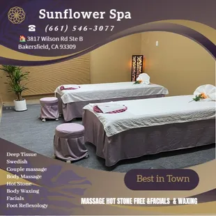 A traditional Swedish massage utilizing a system of techniques specially created to relax muscles by
applying pressure to inc...