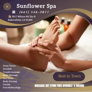 The underlying theory behind reflexology is that there are certain points or "reflex areas" on the feet 
and hands that are c...