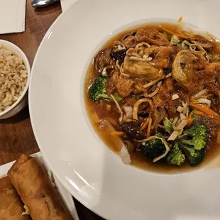 8/23/24 Brown Rice(Bland) Golden Nuggets(Loathsome) Hot Fried Spring Rolls(Superlative)