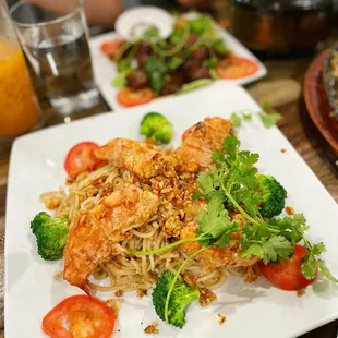 Tôm Rang Muối - Sunflower Prawns