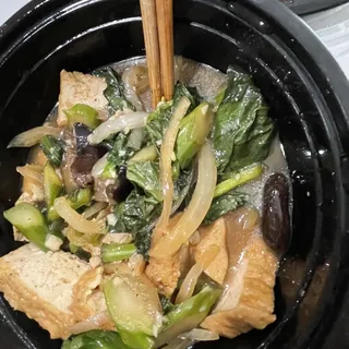 Vegetable Garlic Stir-fry - Rao Xao Toi