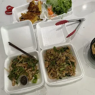 Stir-fried Rice Noodles - Hu Tieu Xao