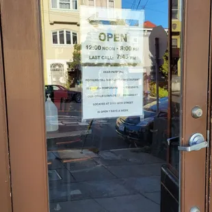 They&apos;re closed on Tuesdays. And they close at 8, not 9. Always believe window signs over Yelp hours.