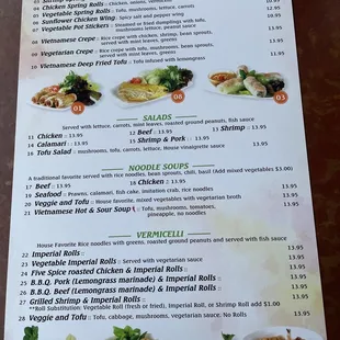 Front menu 5/31/23